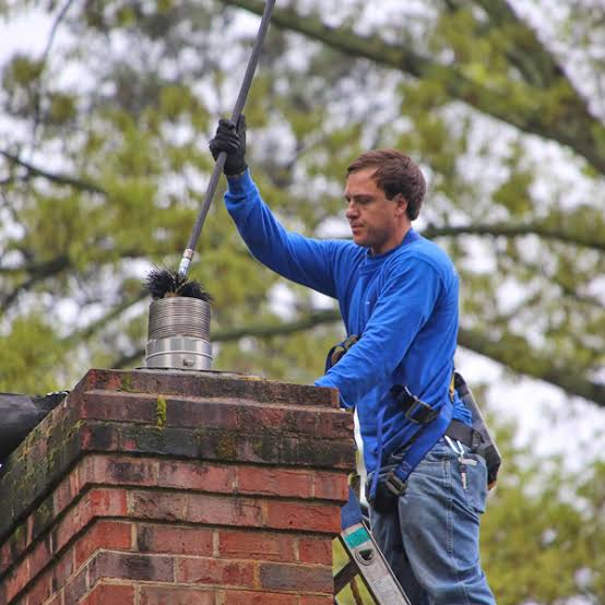 Chimney crown maintenance detail