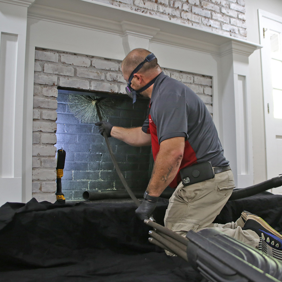 Residential chimney draft and airflow evaluation